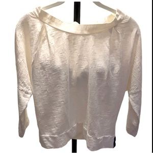 North Sails Ivory Cream Cotton Top One Size
